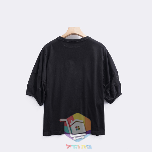 T-Shirt Emporio Armani mit gesticktem Ton-in-Ton-Logo 5