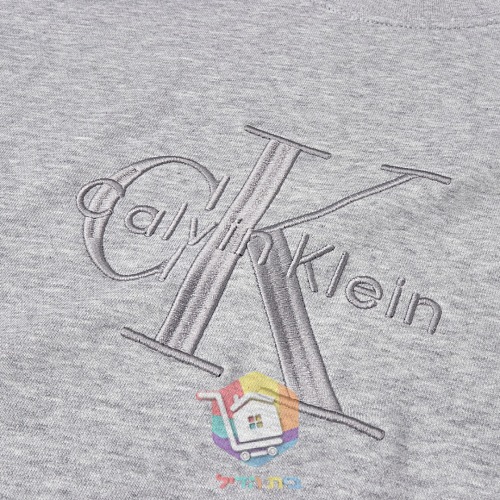 סווטשירט Calvin Klein עם לוגו מובלט, ארבעה גוונים 8
