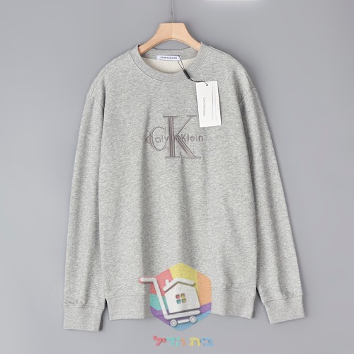 סווטשירט Calvin Klein עם לוגו מובלט, ארבעה גוונים 11