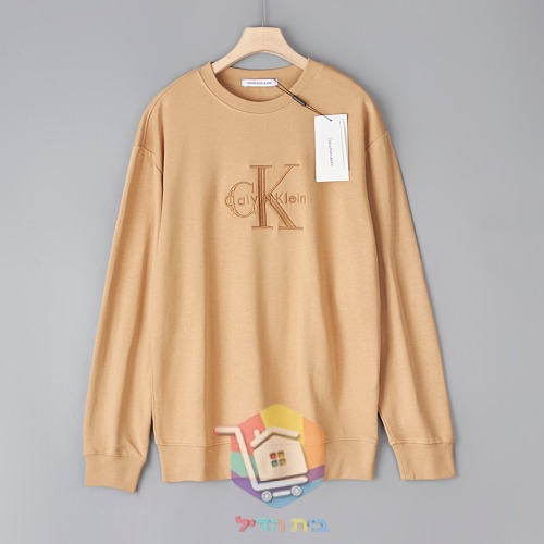 סווטשירט Calvin Klein עם לוגו מובלט, ארבעה גוונים 12