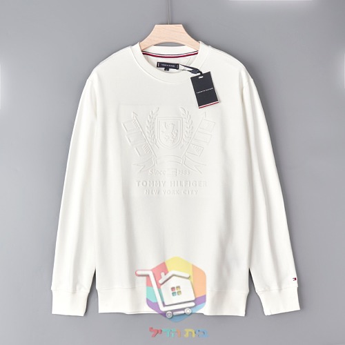 סווטשירט Tommy Hilfiger עם לוגו מובלט, ארבעה גוונים 6