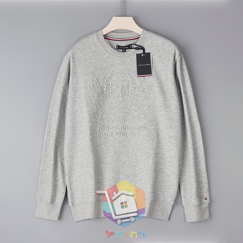 סווטשירט Tommy Hilfiger עם לוגו מובלט, ארבעה גוונים 12