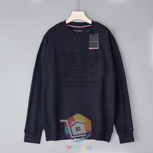 סווטשירט Tommy Hilfiger עם לוגו מובלט, ארבעה גוונים 13