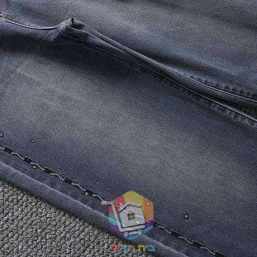 Vaqueros anchos Karl Lagerfeld de mujer, azul 5