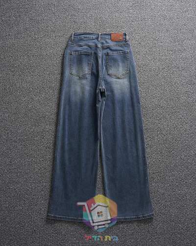 Vaqueros anchos Karl Lagerfeld de mujer, azul 10