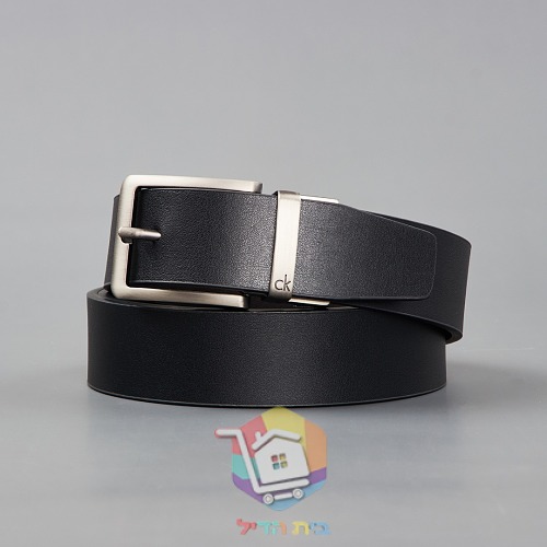 חגורת עור Calvin Klein דו-צדדית, 120 ס"מ 5