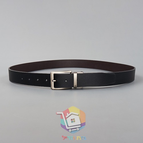 חגורת עור Calvin Klein דו-צדדית, 120 ס"מ 12