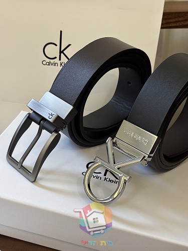 חגורת עור Calvin Klein דו-צדדית, 120 ס"מ 24
