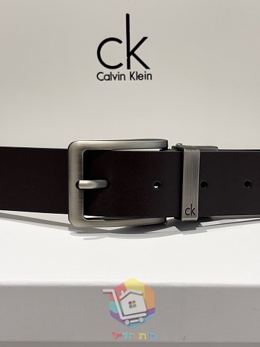 חגורת עור Calvin Klein דו-צדדית, 120 ס"מ 25