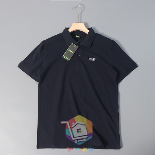 חולצת פולו Hugo Boss לבן, כחול 8