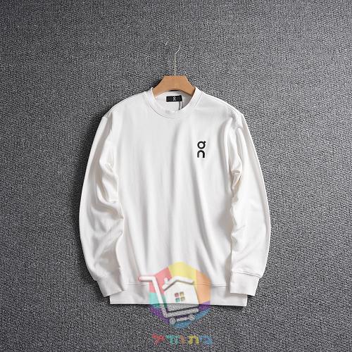 On Sweatshirt mit Rundhalsausschnitt, in fünf Farben