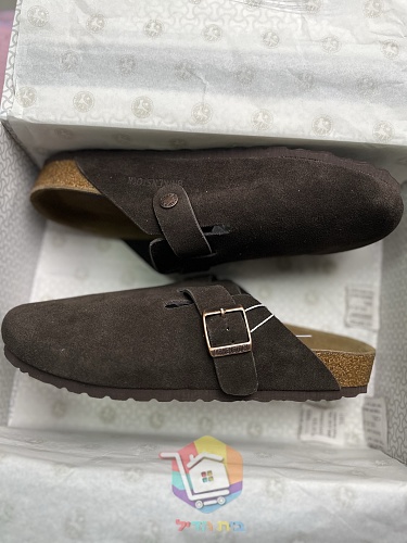 כפכפי Birkenstock Boston מזמש בתשעה גוונים 37