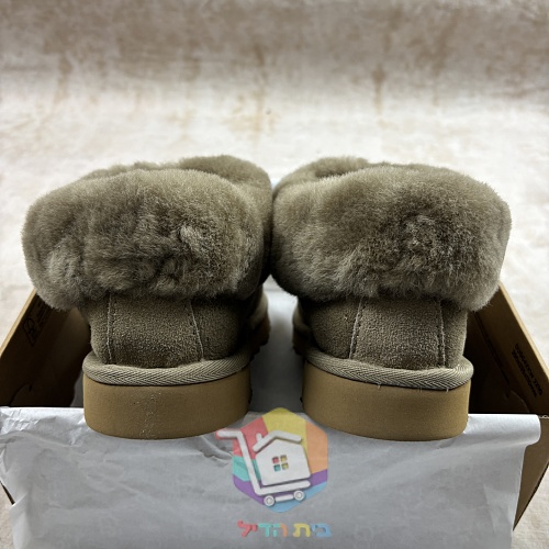 כפכפי UGG Tazzette חום, ירוק זית 14