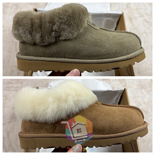 כפכפי UGG Tazzette חום, ירוק זית 20