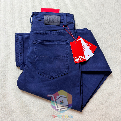 Jeans slim Diesel, blu scuro 3