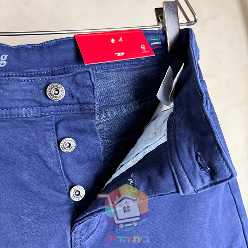 Jeans slim Diesel, blu scuro 4