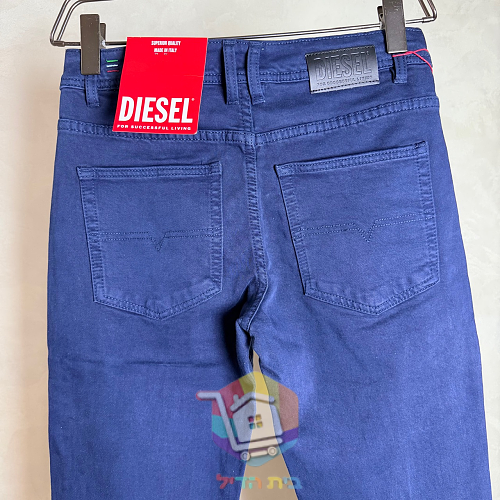 Jeans slim Diesel, blu scuro 6