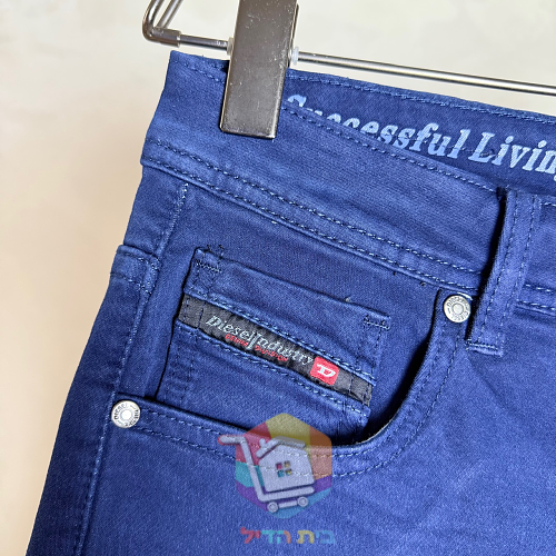 Jeans slim Diesel, blu scuro 7