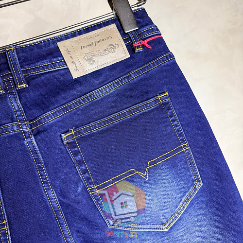 Jean slim Diesel, bleu délavé 3