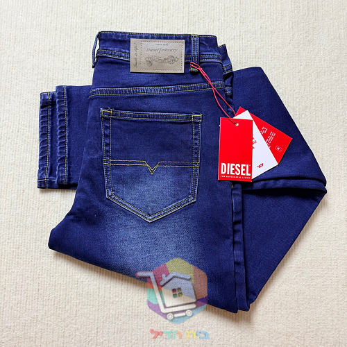 Jean slim Diesel, bleu délavé 6