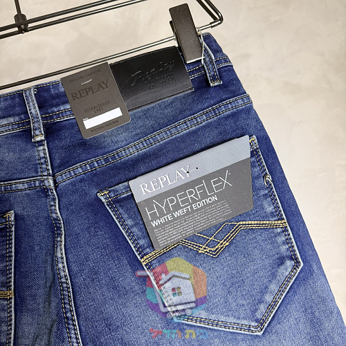 Replay Jeans in Blau, stonewashed 3