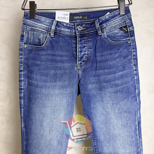 Replay Jeans in Blau, stonewashed 4