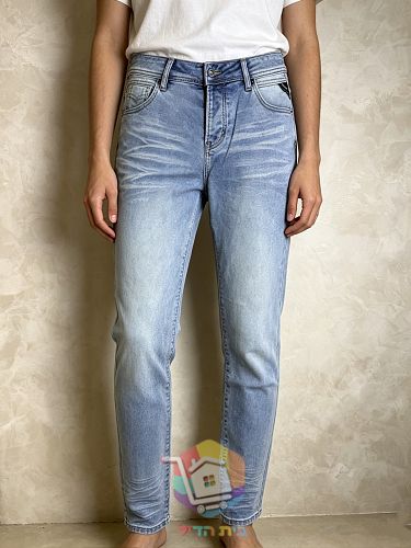 Replay Slim Jeans mit Knopfleiste 3
