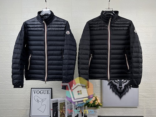 מעיל פוך קל Moncler Daniel, כחול כהה 1