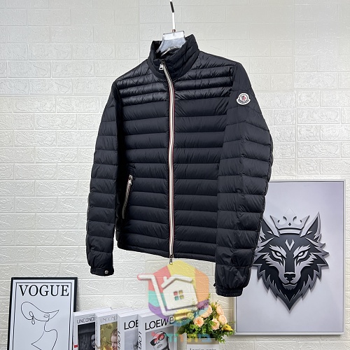 מעיל פוך קל Moncler Daniel, כחול כהה 20