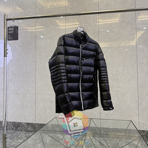 מעיל פוך Moncler Authie שחור מבריק 4