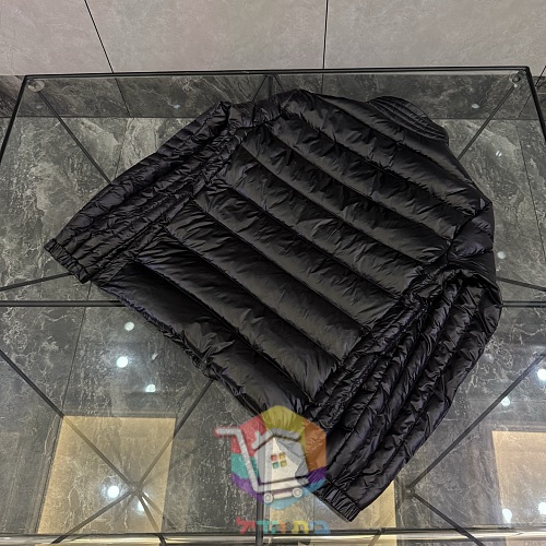 מעיל פוך Moncler Authie שחור מבריק 8
