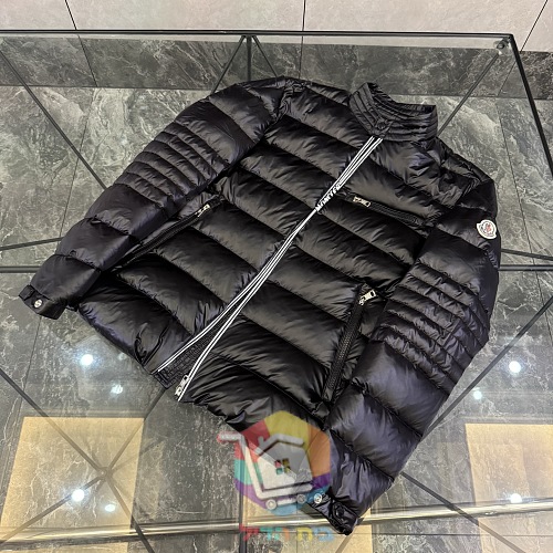 מעיל פוך Moncler Authie שחור מבריק 13