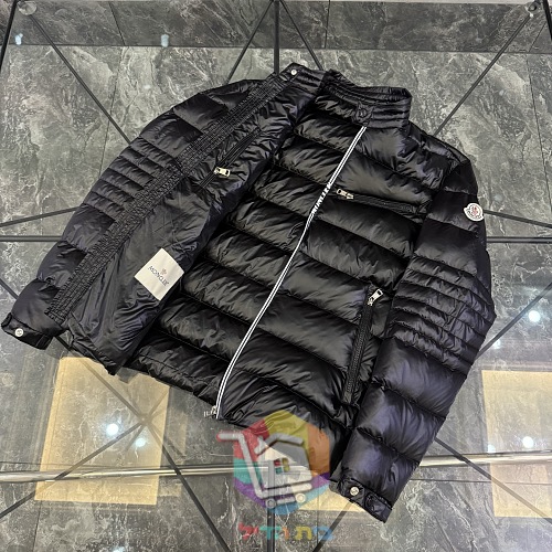 מעיל פוך Moncler Authie שחור מבריק 14