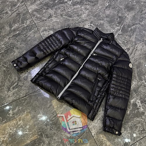 מעיל פוך Moncler Authie שחור מבריק 18