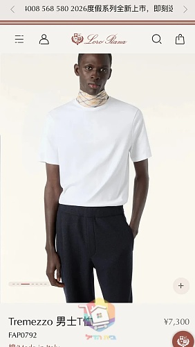 Hemd Loro Piana aus merzerisierter Sea-Island-Baumwolle 25