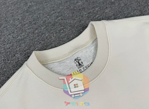 Brunello Cucinelli sweatshirt, cream, black or grey 14