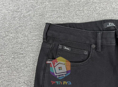 Jeans dritti Polo Ralph Lauren, nero 5