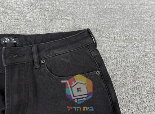 Jeans dritti Polo Ralph Lauren, nero 12