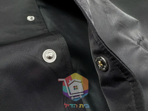 Blouson bomber Prada en Re-Nylon à bords rayés, noir 15