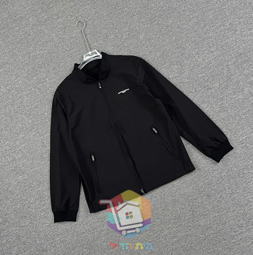 Emporio Armani zip-up jacket, black 15