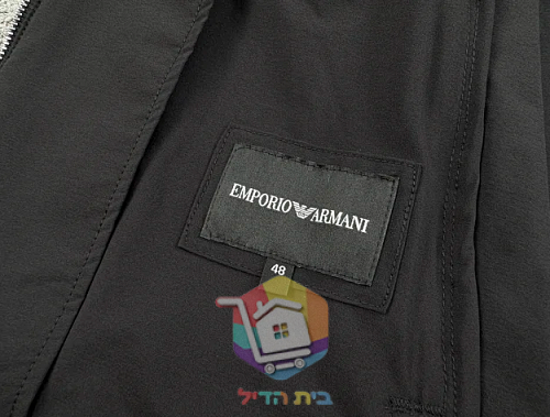 Emporio Armani zip-up jacket, black 16