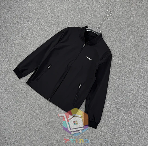 Emporio Armani zip-up jacket, black 19