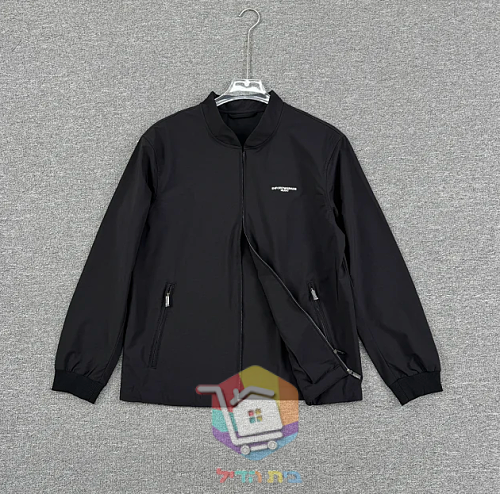 Emporio Armani zip-up jacket, black 21