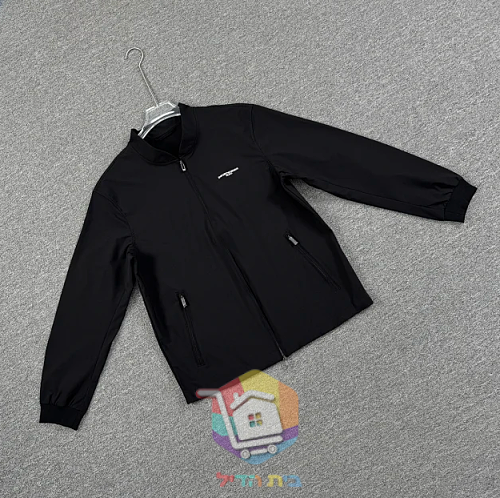 Emporio Armani zip-up jacket, black 30
