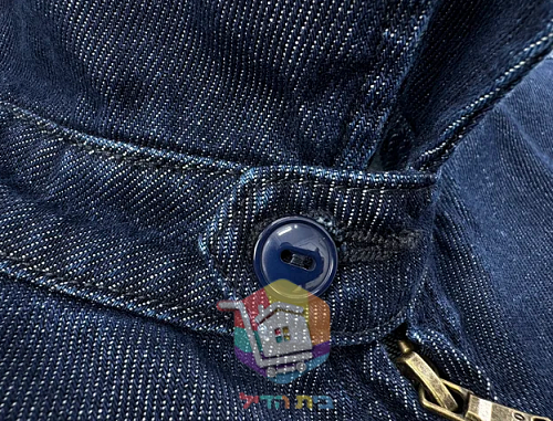 Polo Ralph Lauren zip-up denim jacket, dark blue 1
