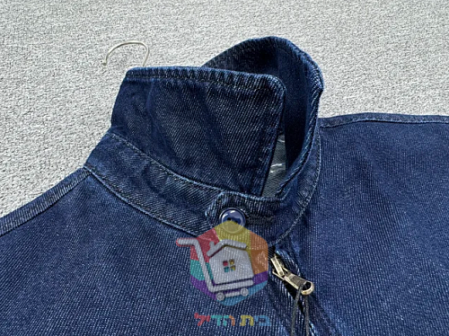 Polo Ralph Lauren zip-up denim jacket, dark blue 4