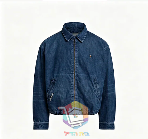 Polo Ralph Lauren zip-up denim jacket, dark blue 7