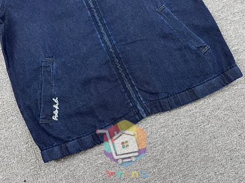 Polo Ralph Lauren zip-up denim jacket, dark blue 13