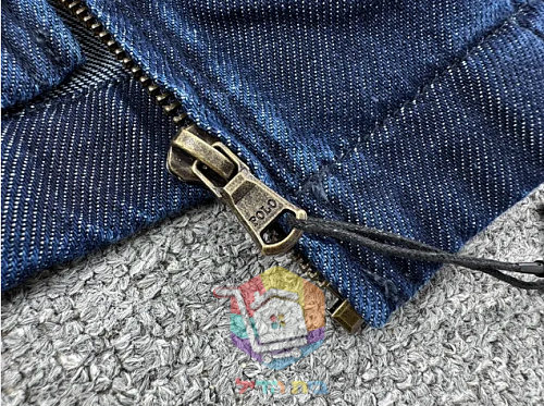 Polo Ralph Lauren zip-up denim jacket, dark blue 24