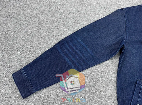 Polo Ralph Lauren zip-up denim jacket, dark blue 28